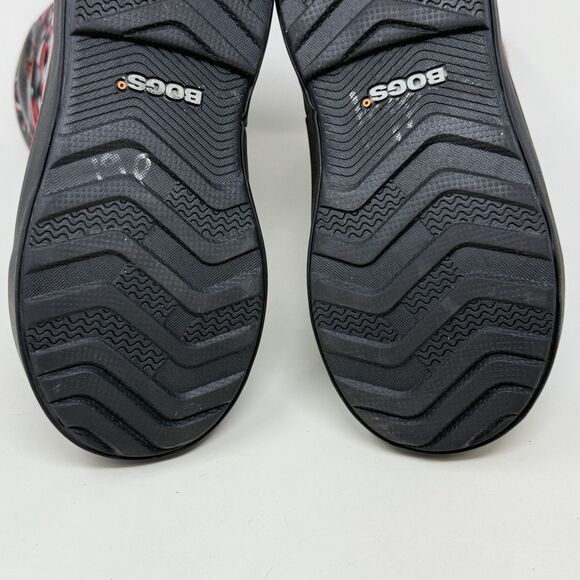 Bogs Classic II Mountain Geo Waterproof Boots Kids Girls Boys Size 4 Gray - Picture 15 of 15